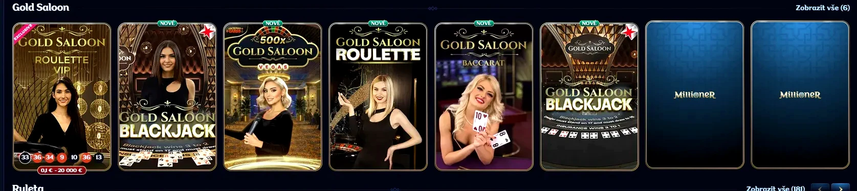 Millioner Casino Gold Saloon jackpot pokie game